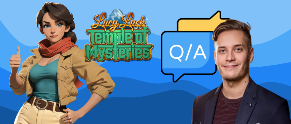 Q&A - Lucy Luck and the Temple of Mysteries by Slotmill